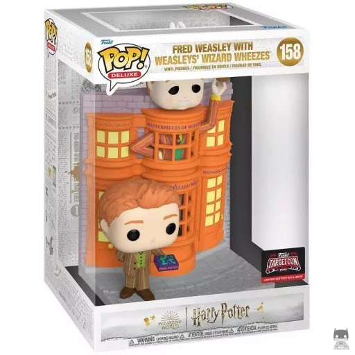 Figurine Funko POP Fred Weasley avec Farces pour Sorciers Facétieux (Harry Potter)