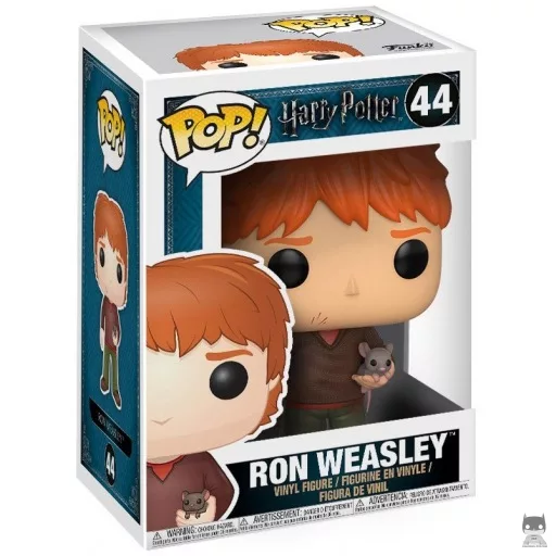 Figurine Funko POP Ron Weasley avec Croutard (Harry Potter)