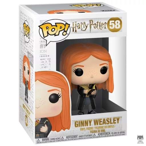 Figurine Funko POP Ginny Weasley  avec le Journal intime de Tom Jedusor (Harry Potter)