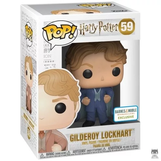 Figurine Funko POP Gilderoy Lockhart (Bleu) (Harry Potter)