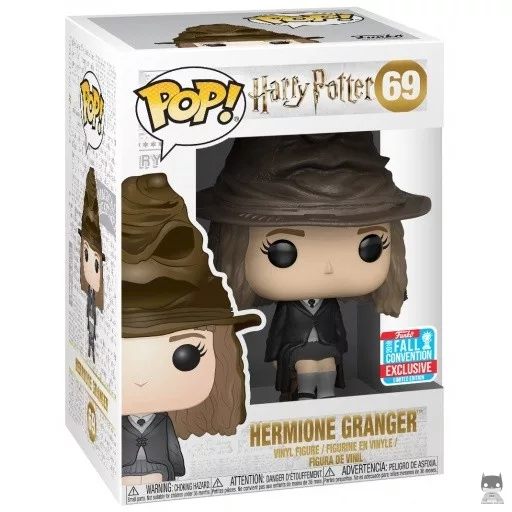 Figurine Funko POP Hermione Granger avec Choixpeau (Harry Potter)
