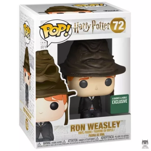 Figurine Funko POP Ron Weasley avec Choixpeau (Harry Potter)