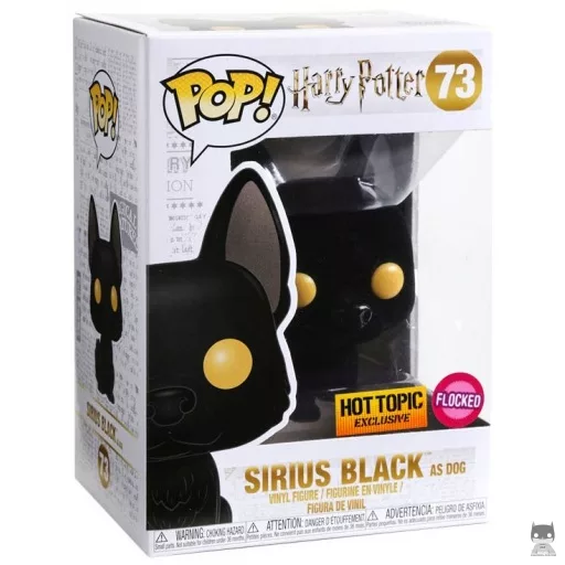 Figurine Funko POP Sirius Black en Chien (Flocked) (Harry Potter)