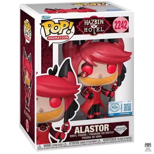 Figurine Funko POP Alastor (Diamond Glitter) (Hazbin Hotel)