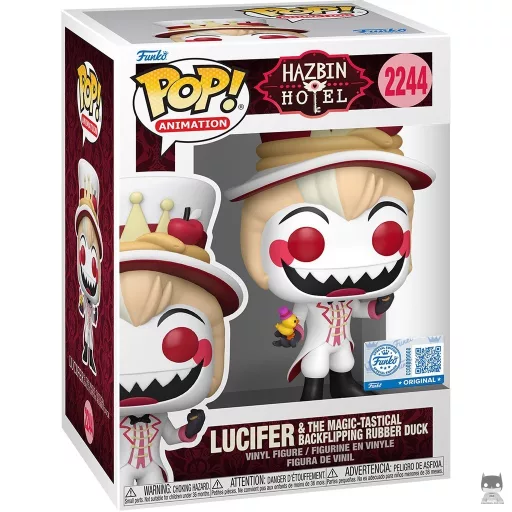 Figurine Funko POP Lucifer & The Magic-Tastical Backflipping Rubber Duck (Exclusive)