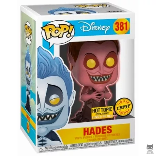 Figurine Funko POP Hadès (Rouge) (Chase) (Glow in the Dark)