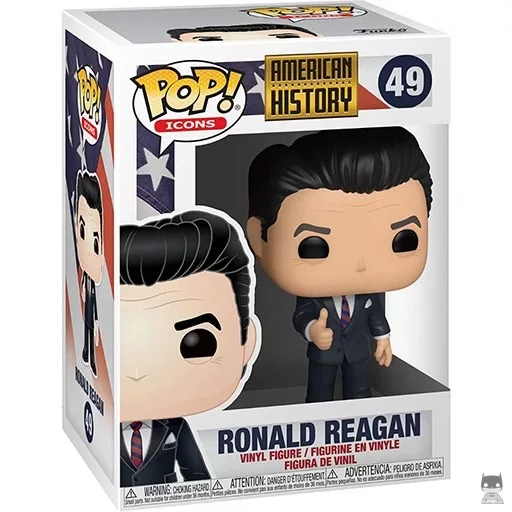 Figurine Funko POP Ronald Reagan (Histoire des Etats-Unis)