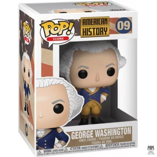 Figurine Funko POP George Washington (Histoire des Etats-Unis)