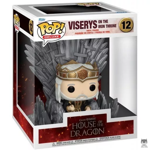 Figurine Funko POP Viserys sur le Trône de Fer (House of the Dragon : Day of the Dragon (Game of Thrones))