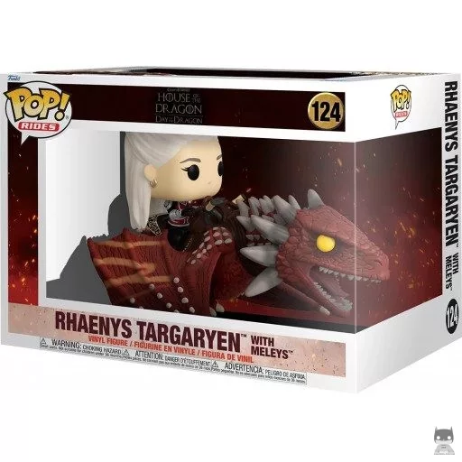 Figurine Funko POP Rhaenys Targaryen avec Meleys (Rides)