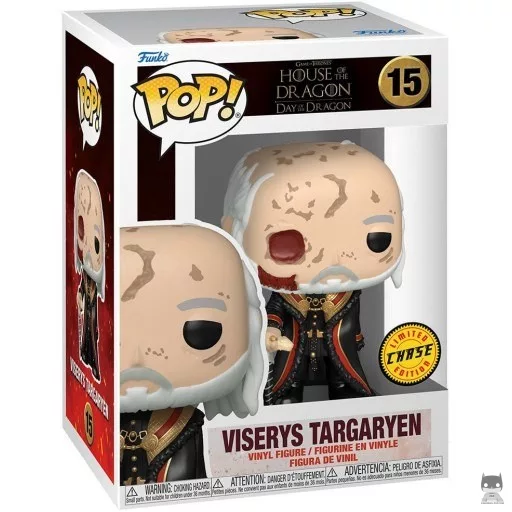Figurine Funko POP Viserys Targaryen (Chase) (House of the Dragon : Day of the Dragon (Game of Thrones))