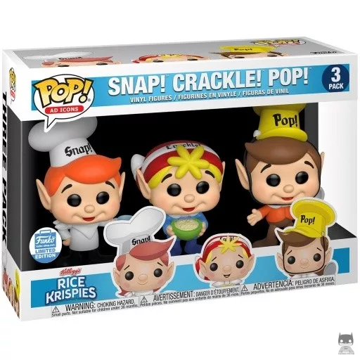 Figurine Funko POP Kellogg's Rice Krispies (Snap, Crackle & Pop) (Pop! Vinyl)