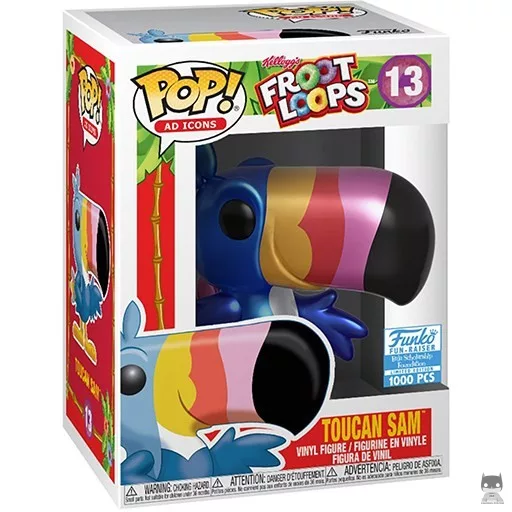 Figurine Funko POP Toucan Sam (Metallic) (Metallic)