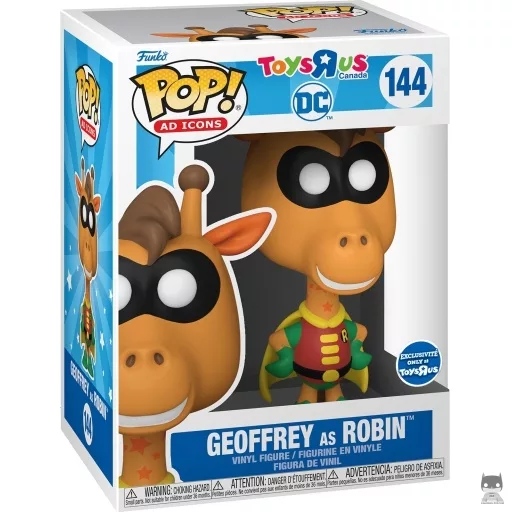 Figurine Funko POP Geoffrey la Girafe (en Robin) (Icônes de marques)