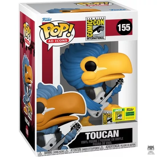 Figurine Funko POP Toucan Rocker (SDCC Summer Convention 2022) (Icônes de marques)