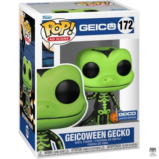 Figurine Funko POP Geicoween Gecko (Vert) (Icônes de marques)