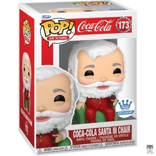 Figurine Funko POP Père Noël Coca-Cola sur Fauteuil (Funko Shop)