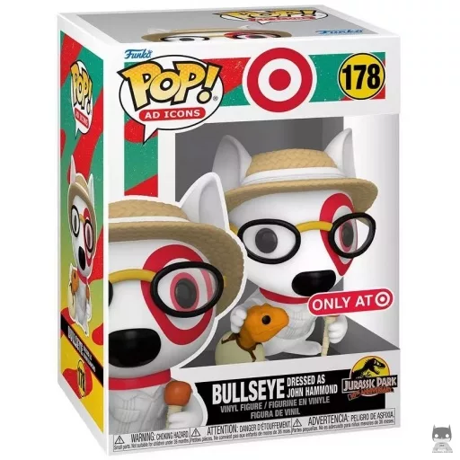Figurine Funko POP Bullseye en John Hammond (Exclusive)
