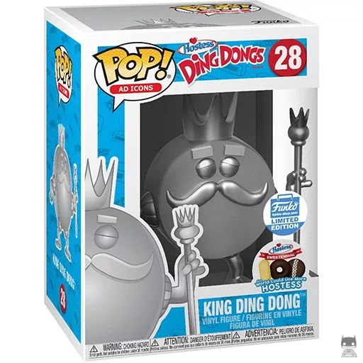 Figurine Funko POP King Ding Dong (Platine) (Exclusive)