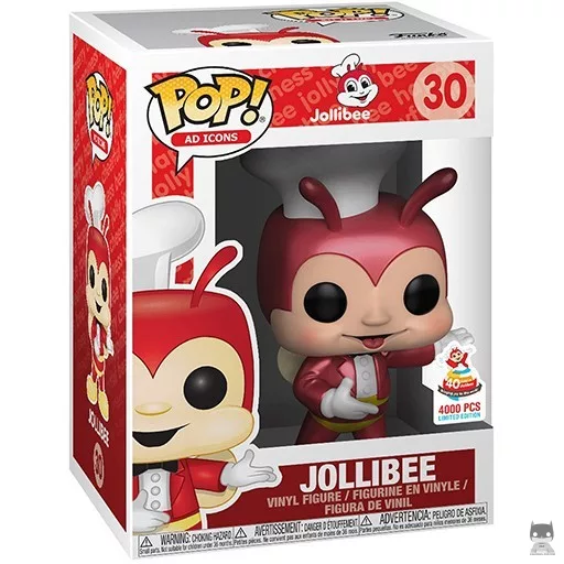 Figurine Funko POP Jollibee (Metallic) (Icônes de marques)