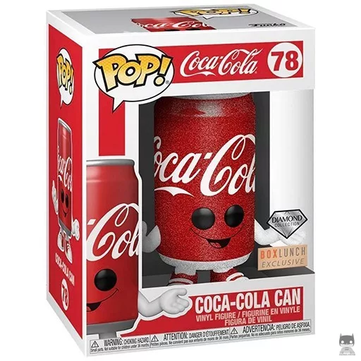 Figurine Funko POP Canette de Coca-Cola (Diamond Glitter) (Glitter)