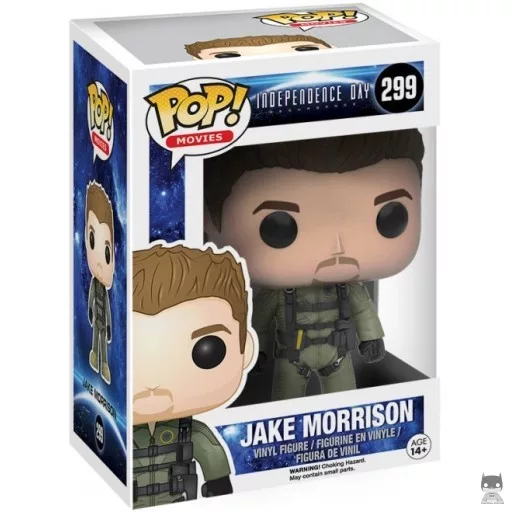 Figurine Funko POP Jake Morrison (Independence Day : Le Jour de la riposte)