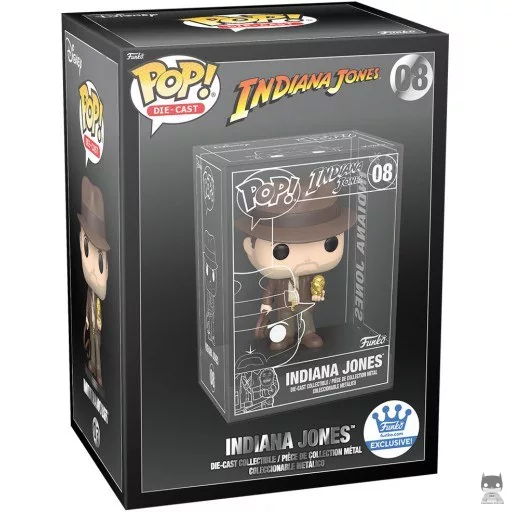 Figurine Funko POP Indiana Jones avec l'idole en or (Exclusive)