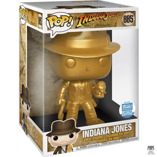 Figurine Funko POP Indiana Jones (Doré) (Supersized) (Indiana Jones)