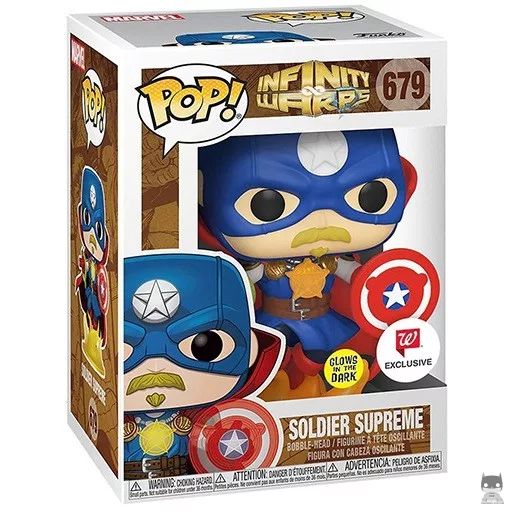 Figurine Funko POP Soldier Supreme (Infinity Warps)