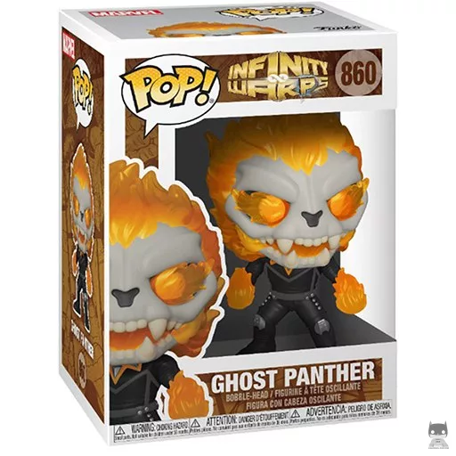 Figurine Funko POP Ghost Panther (Bobble head)