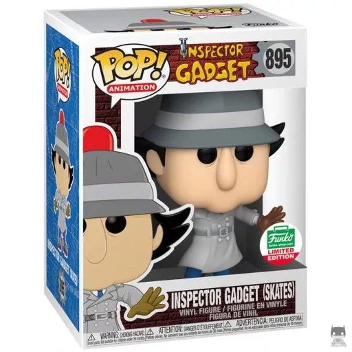 Figurine Funko POP Inspecteur Gadget en rollers (Inspecteur Gadget)