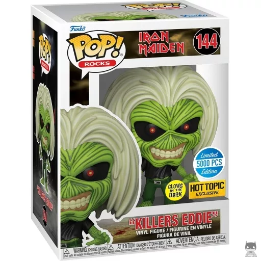 Figurine Funko POP Killers Eddie (Glow in the Dark) (Glow in the Dark)