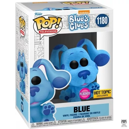 Figurine Funko POP Bleue (Flocked) (Jeu de Bleue)