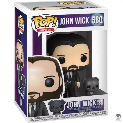 Figurine Funko POP John Wick avec Chien (John Wick)