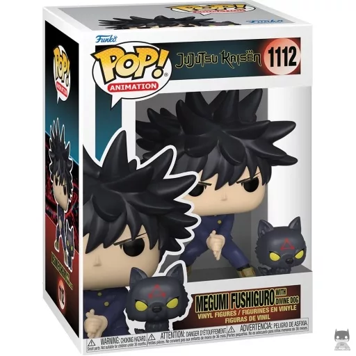Figurine Funko POP Megumi Fushiguro avec Chien (Jujutsu Kaisen)