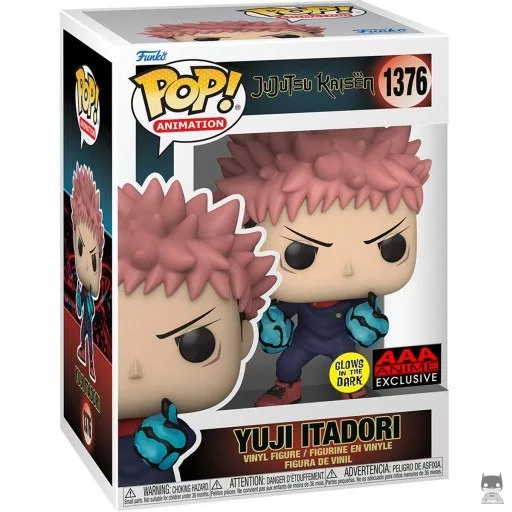 Figurine Funko POP Yuji Itadori (Glow in the Dark) (Glow in the Dark)