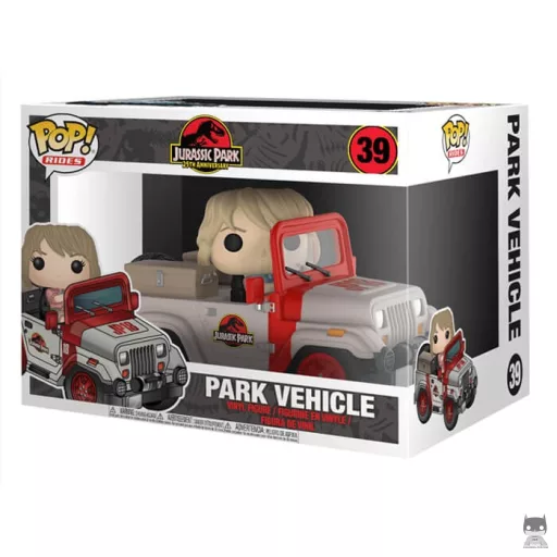 Figurine Funko POP Ellie Sattler (avec Jeep) (Jurassic Park)