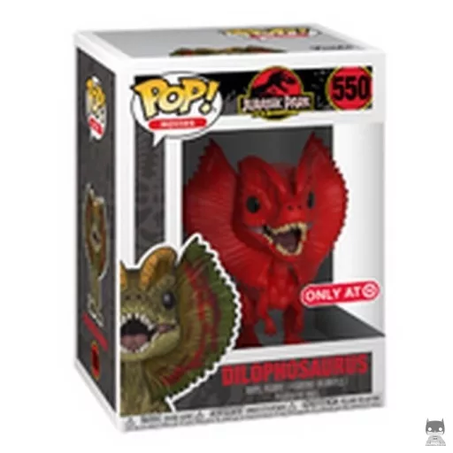 Figurine Funko POP Dilophosaurus (Rouge) (Jurassic Park)