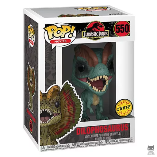 Figurine Funko POP Dilophosaurus (sans collerette) (Chase) (Chase)