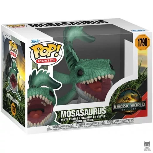 Figurine Funko POP Mosasaurus (Jurassic World : Renaissance)