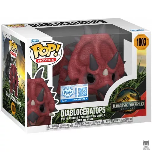 Figurine Funko POP Diabloceratops (Jurassic World : Renaissance)