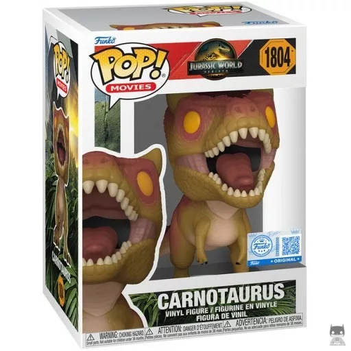 Figurine Funko POP Carnotaure (Jurassic World : Renaissance)