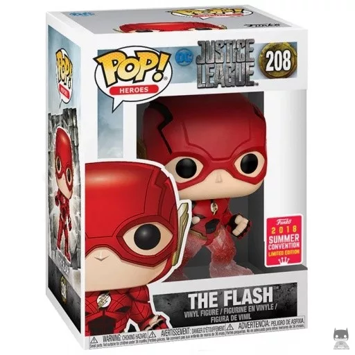 Figurine Funko POP Flash (Translucent) (Justice League (Film))