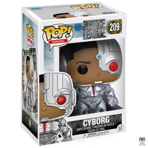 Figurine Funko POP Cyborg (Justice League (Film))