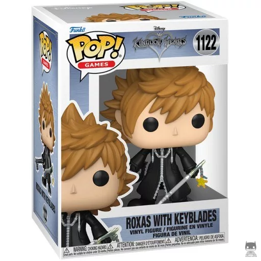 Figurine Funko POP Roxas avec Keyblades (Kingdom Hearts)