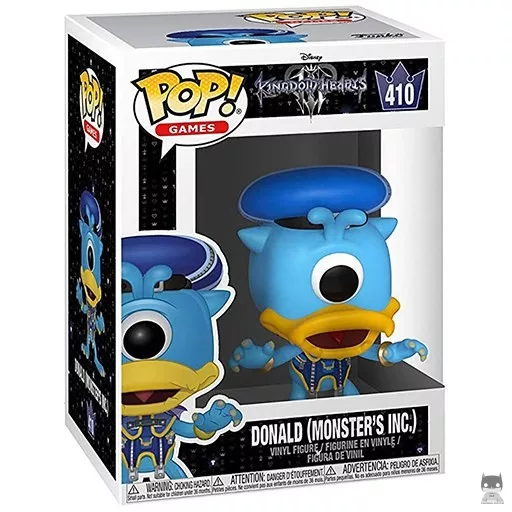 Figurine Funko POP Donald (Monstres et Compagnie) (Kingdom Hearts)