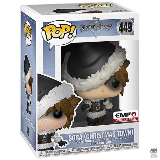 Figurine Funko POP Sora (Village de Noël) (Hot Topic)