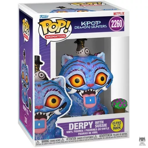 Figurine Funko POP Derpy avec Sussie (Glow In The Dark) (KPop Demon Hunters)