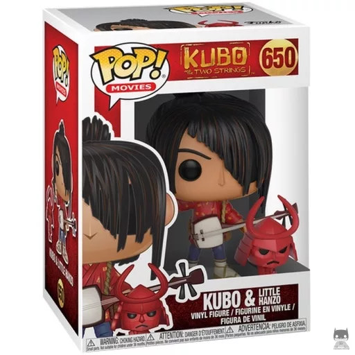 Figurine Funko POP Kubo & Petit Hanzo (Kubo et l'Armure magique)