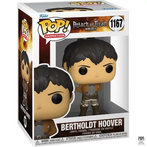 Figurine Funko POP Bertholdt Hoover (L'attaque des Titans (SNK))